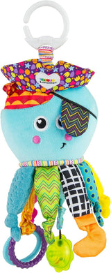 Lamaze zabawka dla niemowląt Kapitan Calamari piracka ośmiornica Clip & Go - wysokiej jakości zabawka dla maluchów - od 0 miesiąca życia oraz Freddie świetlik Clip & Go - wysokiej jakości zabawka dla najmłodszych Toys Bebe Naty Shop