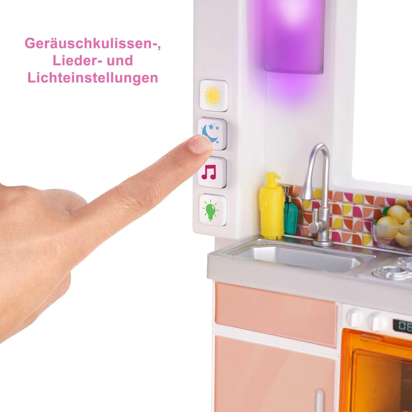 Dom marzeń Barbie (114 cm), 3-piętrowy dom dla lalek, basen, zjeżdżalnia, winda dla wózków inwalidzkich, 75 akcesoriów, lalki, odpowiedni jako prezent dla dzieci w wieku 3 lat i starszych, GRG93 Naty Shop Domki dla lalek