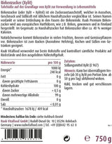 Raab Vitalfood Premium Birkenzucker, Xylit, Wegańskie, 1:1 Zucker-Alternatywa, Süßungsmittel, Zahnfreundlich, Vorratspack, 750 G Słodziki Naty Shop