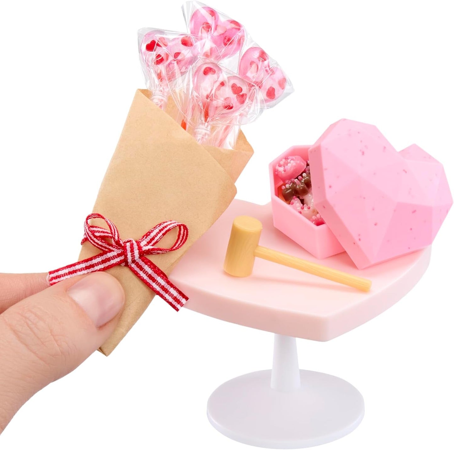 MGA Miniverse – Zrób to Mini z miłością – Mini przedmioty kolekcjonerskie, Zestaw do rękodzieła z żywicy DIY, Seria walentynkowa, Repliki żywności, Niejadalne – Dla kolekcjonerów i dzieci w wieku od 8 lat