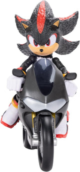 Figurka Sonic 3 The Movie Shadow, 15 cm, ruchoma, w tym Shadow Mobile firmy Jakks Pacific, akustyczna, czarna Figurki Naty Shop