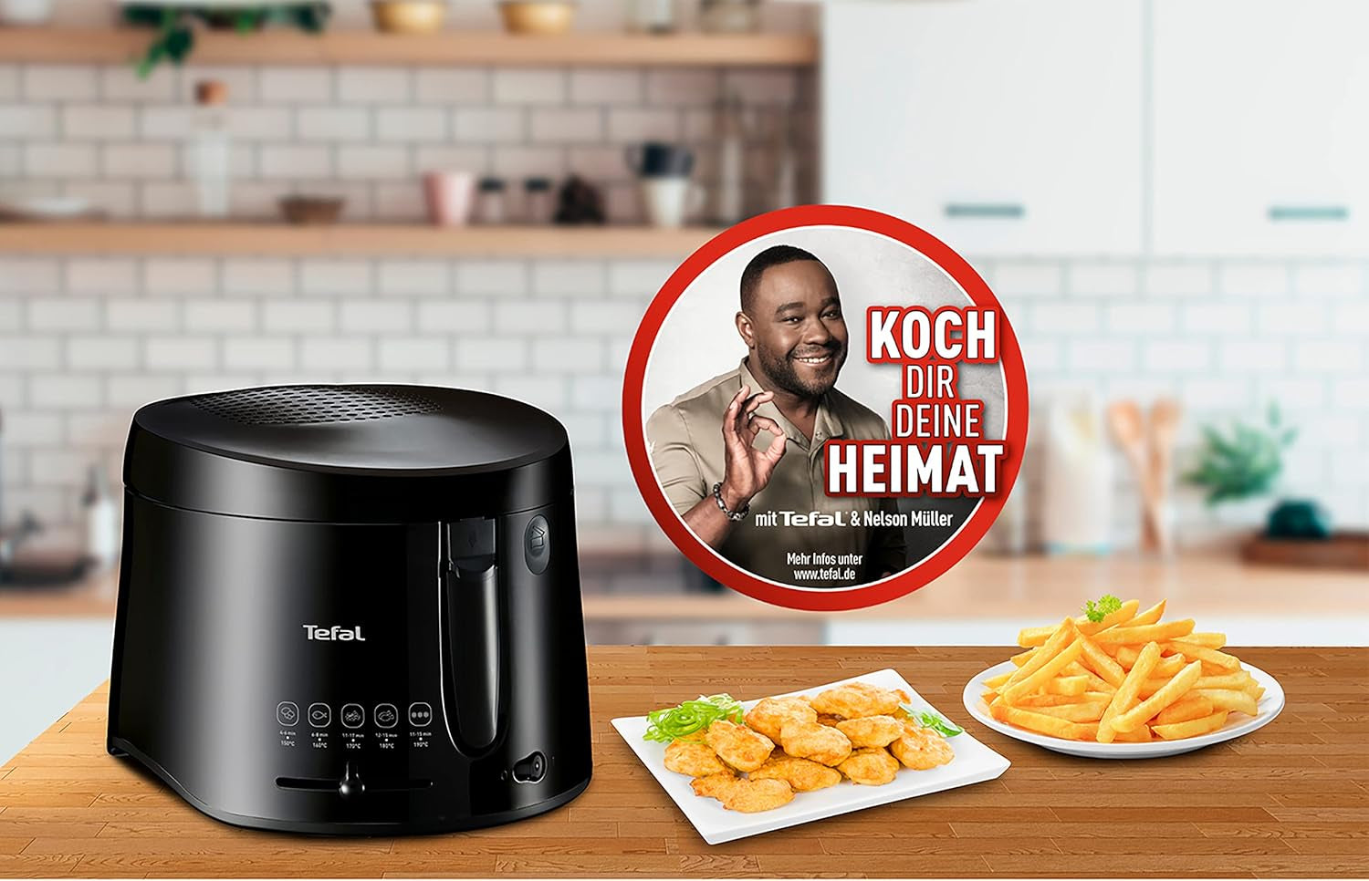 Frytownica Tefal Maxi Fry, technologia Cool Wall, 1,2 kg, regulowany termostat
