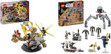 LEGO Marvel Spider-Man kontra. Sandman: Showdown Superbohater z figurkami, w tym jaszczurką i elektro. Zabawka do budowania z odgrywaniem ról Prezent dla entuzjastów akcji Chłopcy i dziewczęta 76280 Zestawy do budowania Szukaj w LEGO-Store Pakiet bojowy żołnierzy klonów