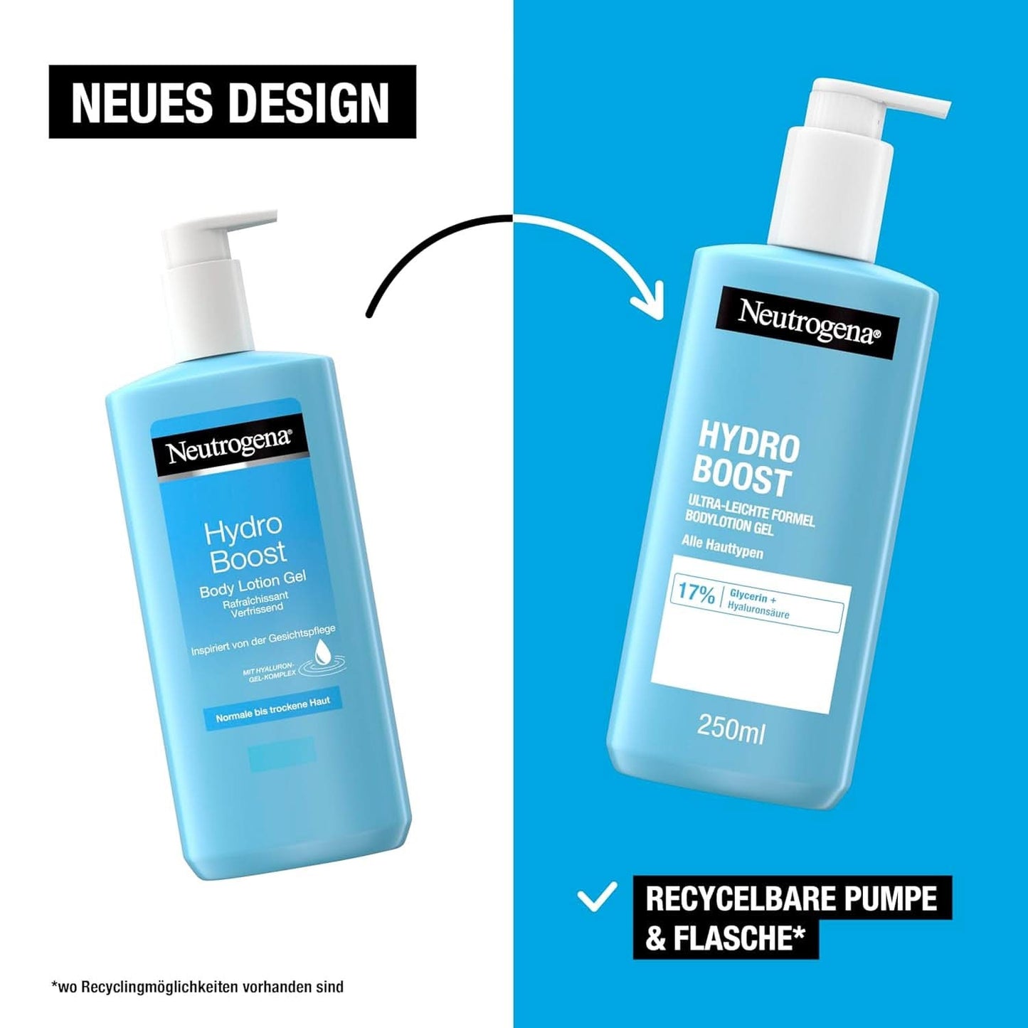 Neutrogena Hydro Boost Ultralekki balsam do ciała w żelu do delikatnej skóry, 250 ml Kosmetyki i Uroda Naty Shop