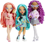 Rainbow High Fashion Doll - Pinkly Paige - Różowa lalka modowa w modnym stroju - w okularach i ponad 10 kolorowych akcesoriach do zabawy - Idealna dla dzieci w wieku 4-12 lat i kolekcjonerów