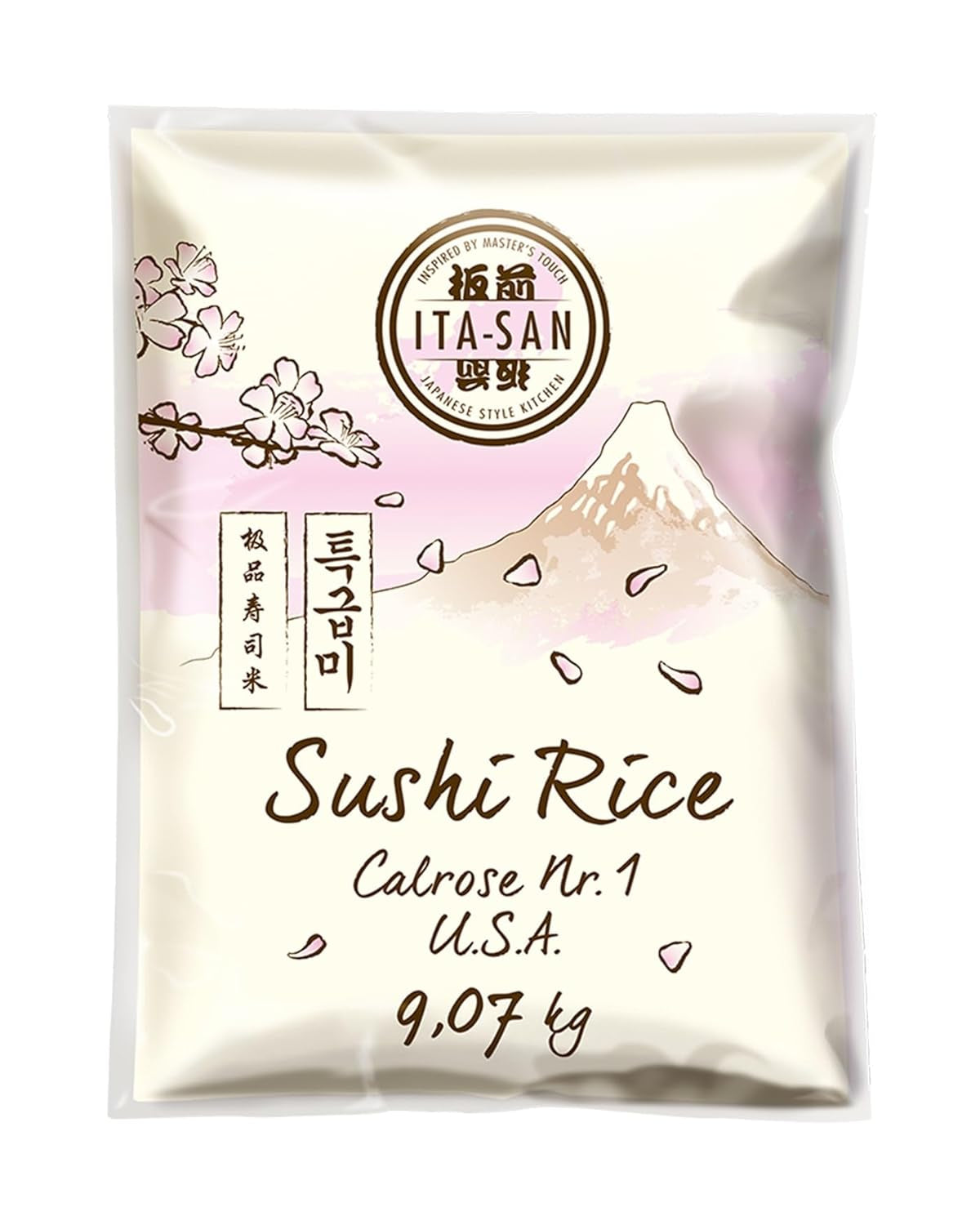 ITA-SAN Calrose / Ryż do sushi, 1 opakowanie (1 x 9,07 kg)