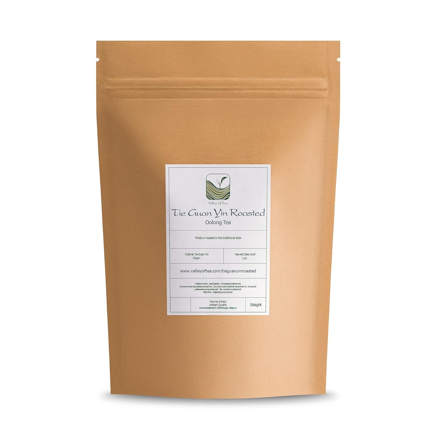 Tie Guan Yin Herbata Oolong - Palona niebieska herbata Ti Kuan Yin Chiny - Chińska herbata Wu Long Tieguanyin - Niebieska herbata Olongh Herbata Olongo
