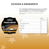 Layenberger Prower Bread Walnut, Eiweiß- Und Ballaststoffquelle, Ohne Konservierungsmittel, Ohne Hefe, Ohne Mehl, Mit 14G Protein Pro 100G, (1 X 500G) Mieszanka do pieczenia i gotowania Naty Shop