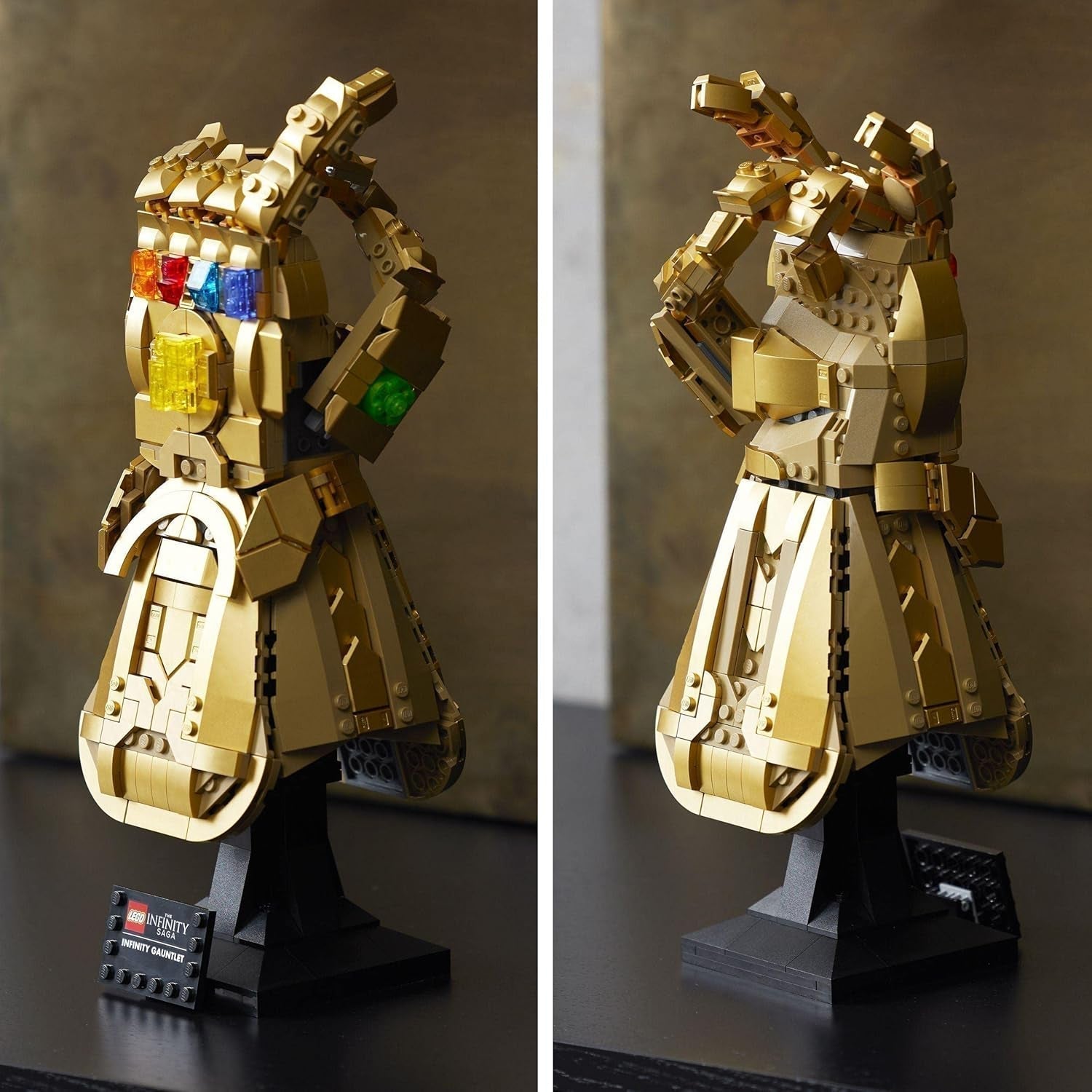 LEGO 76191 Marvel Super Heroes Rękawica Infinity Rękawica Avengers Thanos Zestaw do budowania modeli dla dorosłych Fan Item Prezent dla mężczyzn Kobiety Her Him Zestawy do budowania Besuche w sklepie LEGO