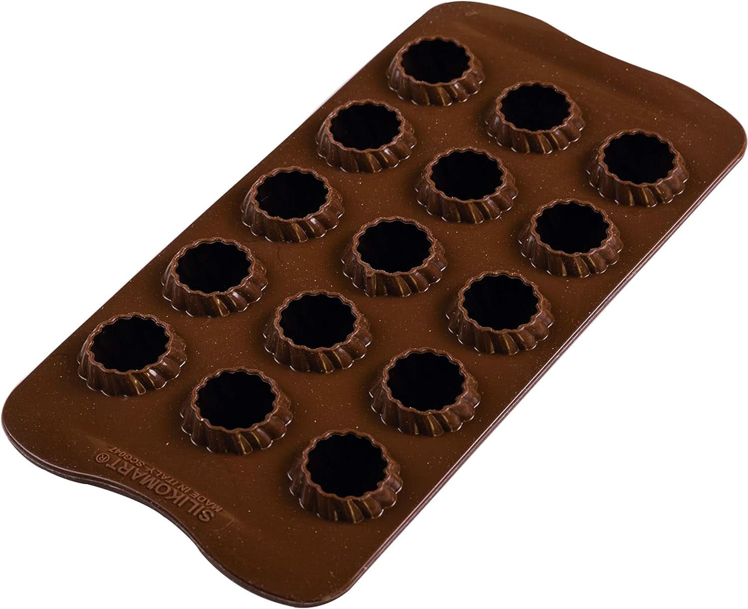 Silikomart 199384, Foremka do czekolady 3D Kuchenny płomień Naty Shop