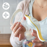 Ręczny laktator Medela Harmony — kompaktowa szwajcarska konstrukcja z osłonami Personalfit Flex i technologią Medela 2-Phase Expression Akcesoria Żywność i karmienie piersią Sklep Bebe Naty