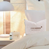 Rodzina szwajcarskiej sosny kamiennej Poduszka ze szwajcarskiej sosny kamiennej Simply Heavenly Dreaming 30X20 cm, drewno, naturalne, 1 sztuka (1 opakowanie) Poduszki standardowe Naty Shop