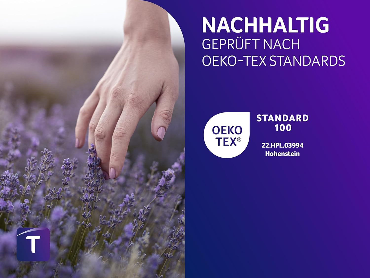 Ortopedyczna poduszka na plecy/lędźwie Traumnacht z rdzeniem z pianki wiskoelastycznej i przyjaznym dla skóry pokryciem z mikropolaru, z certyfikatem Oeko-Tex, wyprodukowana zgodnie z niemieckimi standardami jakości