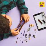LEGO Harry Potter Zamek Hogwart: zestaw do budowania Klubu Pojedynków z 4 minifigurkami w zestawie. Draco Malfoy, Gilderoy Lockhart i Severus Snape, zestaw Z funkcją Dla chłopców i dziewcząt w wieku od 8 lat 76441 Zestawy do budowania Besuche den LEGO-Store