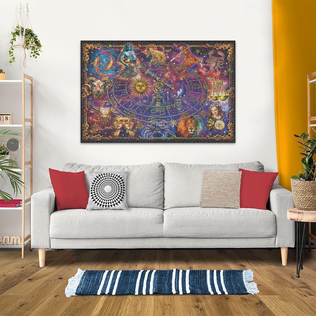 Ravensburger Puzzle 16718 - Znaki zodiaku - 3000 elementów puzzle dla dorosłych i dzieci od 14 lat Puzzle Naty Shop
