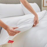 Pikolin Home - Konfigurowalne prześcieradło ze 100% bawełny, oddychające, trwałe i odporne Kołdry i kołdry Naty Shop