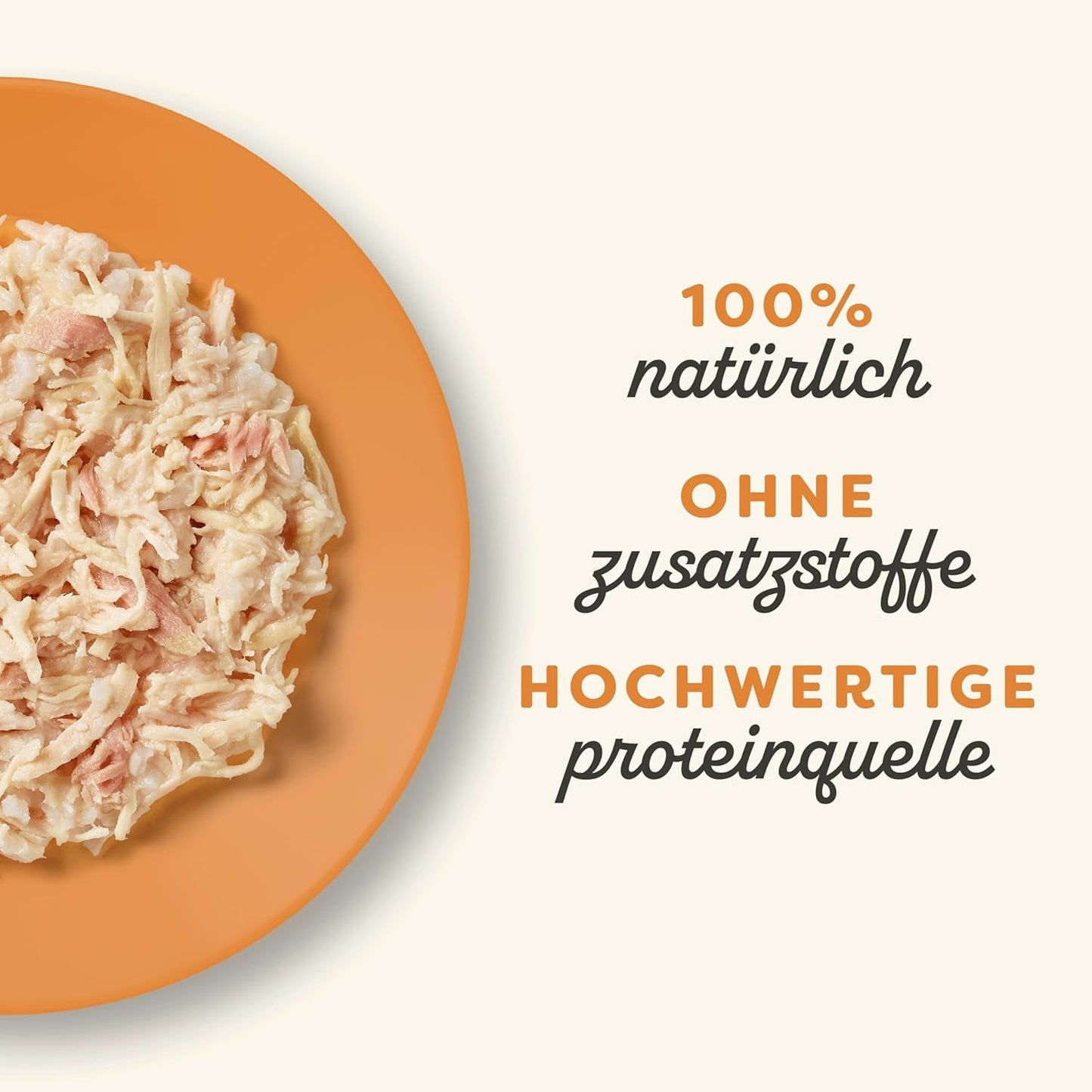 Applaws 100% naturalny Nassfutter für Katzen, Hühnerbrust mit Tunfischfilet in Brühe - Packung mit 12 x 70g Beuteln