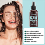 MOÉRIE Ultimate Mineralny spray na porost włosów dla dłuższych, grubszych i pełniejszych włosów - z biotyną i kofeiną - Wegańskie produkty do włosów, bez parabenów, wszystkie rodzaje włosów, odwraca wypadanie włosów - dostawa na 2 miesiące Pielęgnacja włosów Naty Shop