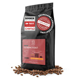 KING'S COFFEE - EXTREME ROAST - Ziarna Espresso Intenso - bardzo niska kwasowość - palenie małych partii z Włoch - kawa ziarnista do ekspresów w pełni automatycznych i ekspresów kolbowych - 1 kg