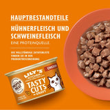 Lily's Kitchen, z naturalnych składników, pyszne kawałki w sosie z kurczaka, mokra karma dla dorosłych kotów, puszka 70g