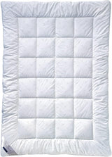 Kołdra Billerbeck E21 King Fibre - Kołdra z rafinowanego włókna Aloe Vera - 135 x 200 cm Kołdra całoroczna o średnim cieple, biała Naty Shop Kołdry i kołdry Pojedyncze 135 x 200 cm Ciepłe (szer.)