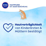 NIVEA BABY Soft & Cream chusteczki nawilżane dla niemowląt (4 x 57 sztuk)