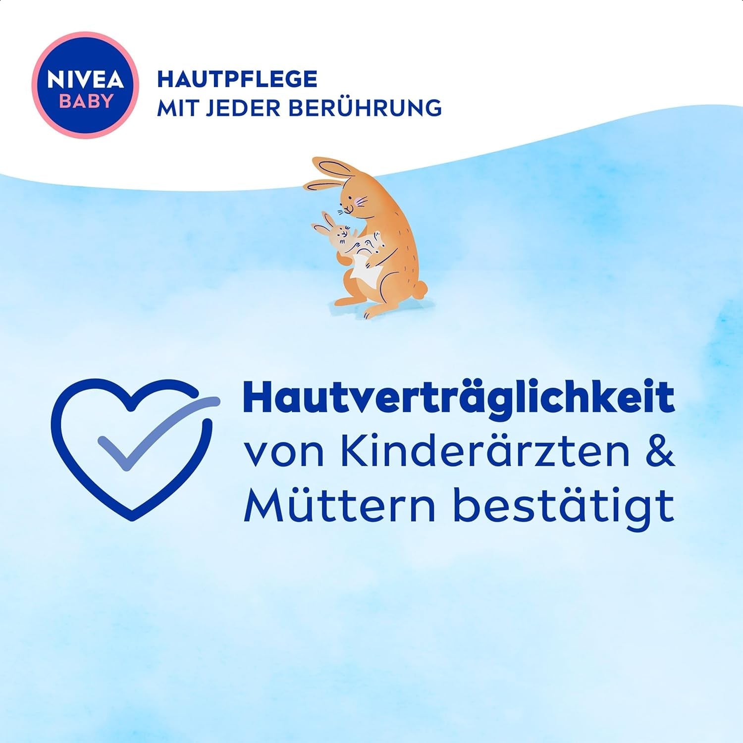 NIVEA BABY Soft & Cream chusteczki nawilżane dla niemowląt (4 x 57 sztuk)