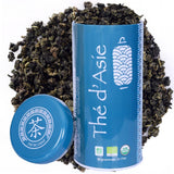 Khla - Bio Herbata Oolong 100 G - Niebieska herbata - Naturalna herbata sypana - Ekologiczna herbata azjatycka - Luźna i cięta - Herbata ziołowa i naparzana - Z Chin
