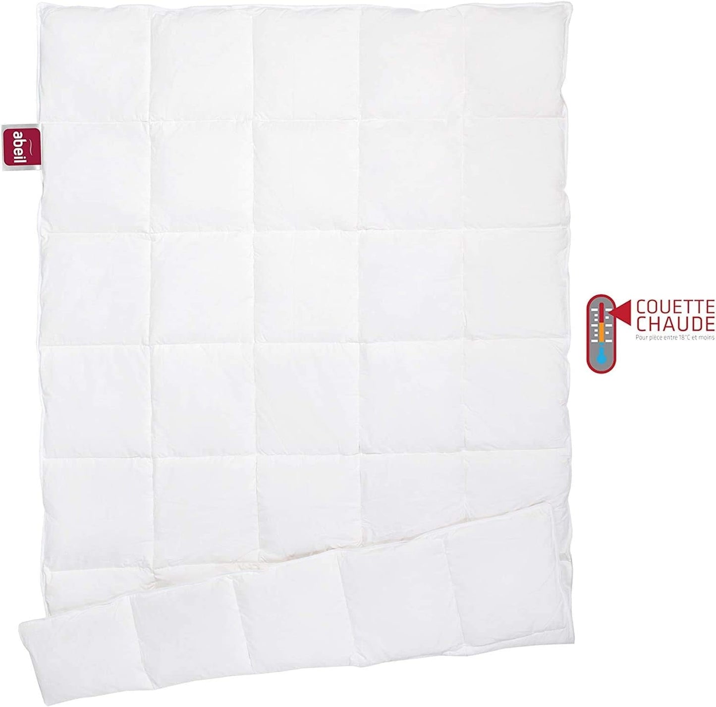 Abeil Premium Ultima Comfort kołdra z bawełny perkalowej, 200 x 200 cm Kołdry i kołdry Naty Shop