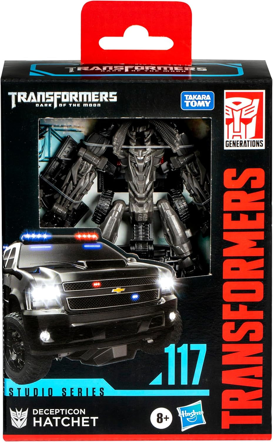 Transformers Seria Studio Deluxe Transformers: Ciemna strona księżyca 94 Decepticon Hatchet Figurka Figurki Figurki Naty Shop