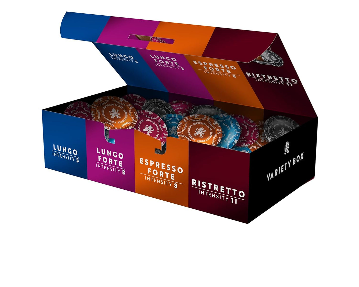 Café Royal Professional Pads, pudełko z różami, 40 kapsułek kompatybilnych z Nespresso (R) Professional dla biura i gastronomii, certyfikat Rainforest Alliance, 100 Prozent Arabica Kaffee