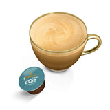 Dallmayr Crema d'Oro, XXL-Vorratsbox (3 x 30 Kapseln) & Dallmayr Crema d'Oro Caffè Latte (48 Kaffeekapseln, 48 Getränke, cremig i ausgefungen) 3-pak (3 x 16 Kapseln)