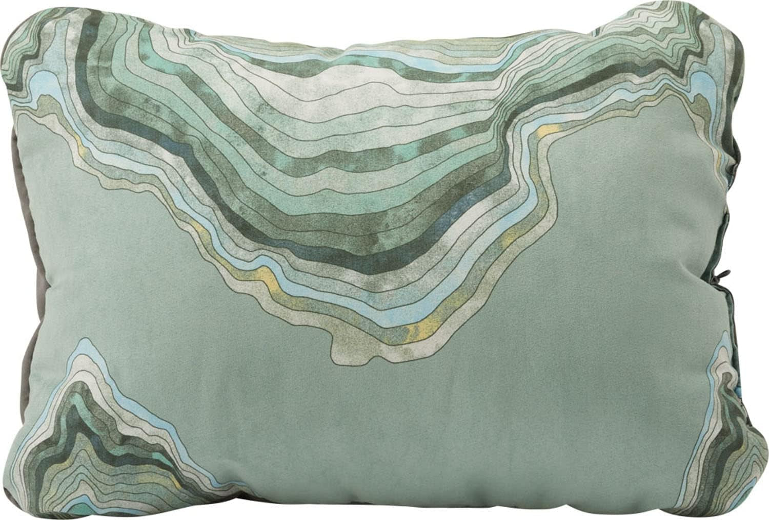 Poduszka kompresyjna Therm-A-Rest Cascade ze sznurkiem, poduszka kempingowa, kolor: Topowave, rozmiar: L Naty Shop Topowave L Poduszki podróżne (38 x 56 x 18 cm)