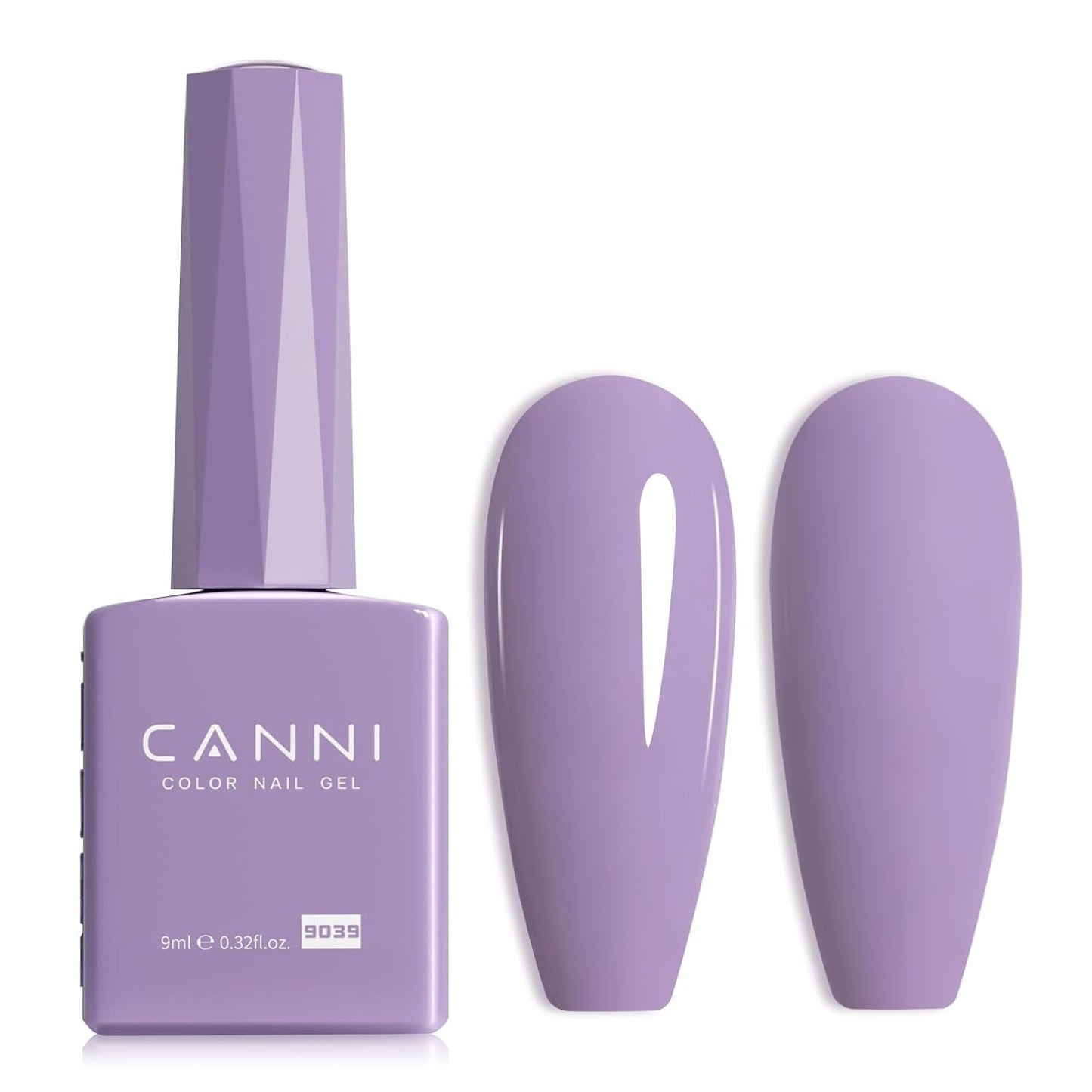 Żelowy lakier do paznokci CANNI, półtrwały, ciemnofioletowy, lakier do paznokci, żel UV, Soak Off, Manicure