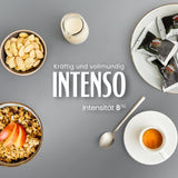 Caffè Vergnano 1882 - Èspresso Kompostierbare Kaffeekapseln, kompatybilna z Nespresso, Intenso (Intenso) - Packung Enthält 100 Kapseln