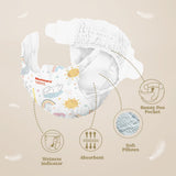 Pieluchy dziecięce Huggies Extra Care, rozmiar 2 (3-6 kg), superchłonne, Disney Design, opakowanie zbiorcze, 160