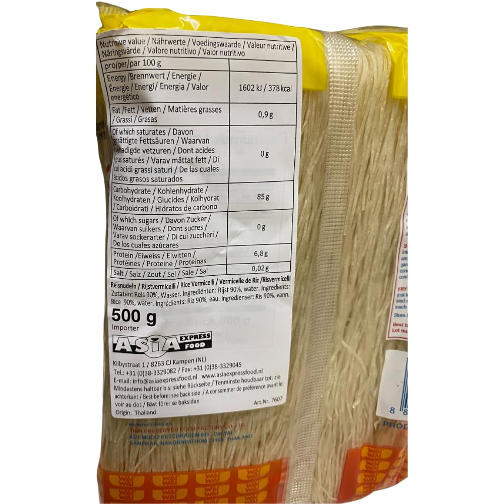 TAJLANDIA - Wermiszel ryżowy po chińsku, (1 X 500 GR)