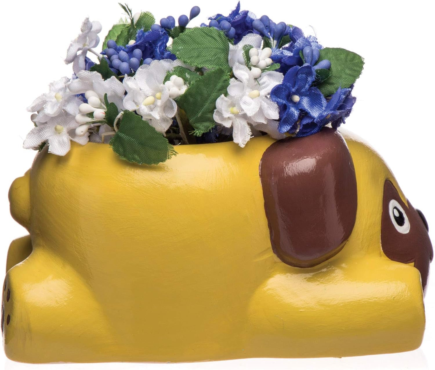 Doniczki ceramiczne Baker Ross „Pug” (2 szt.) - dla dzieci do malowania, ozdabiania i dawania prezentów