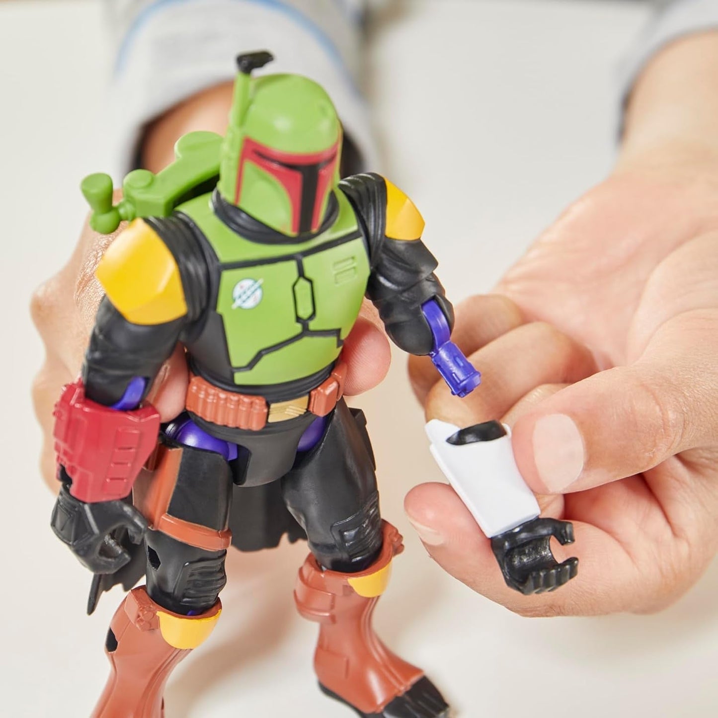Star Wars Mixmashers Boba Fett Konfigurowalna figurka i akcesoria do łączenia i dopasowywania Figurki Naty Shop