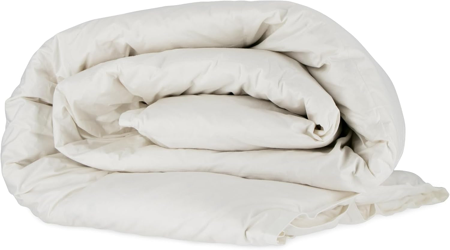 Nottetempo, kołdra z gęsim puchem, łóżko pojedyncze, 205 x 155 x 2 cm, Bianco Kołdry i kołdry Naty Shop