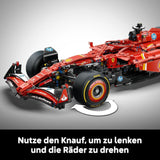 LEGO Technic Ferrari SF-24 F1 Race Car - Model samochodu dla dorosłych - Zestaw kolekcjonerski Formuły 1 - silnik V6, skrzynia biegów, układ kierowniczy i DRS w skali 1:8 - Prezent dla fanów sportów motorowych i samochodów wyścigowych 42207 Zestawy do budowania Beuche den LEGO-Store