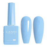 Żelowy lakier do paznokci CANNI, półtrwały, ciemnofioletowy, lakier do paznokci, żel UV, Soak Off, Manicure