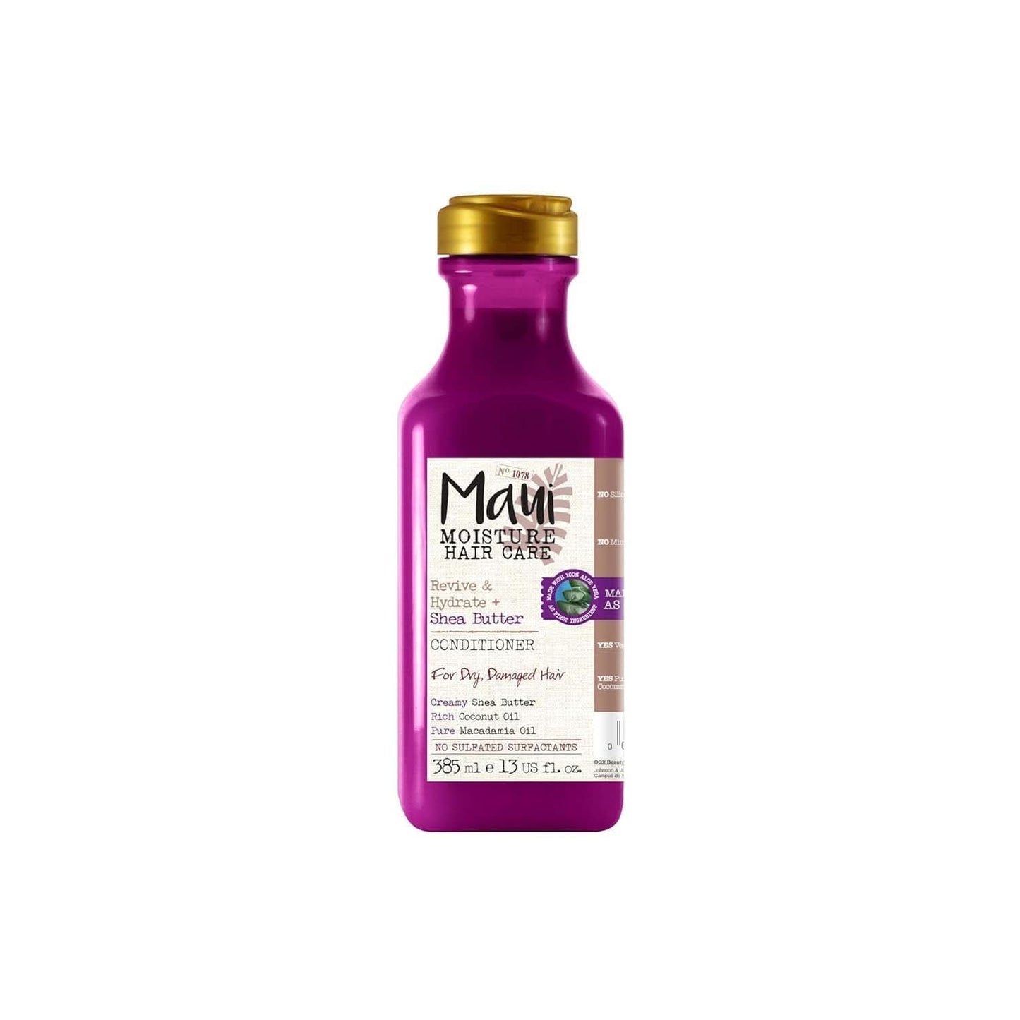 Maui Moisture Revive & Hydrate + masło shea, szampon lub odżywka, 385 ml odżywka pod prysznic i do kąpieli Naty Shop