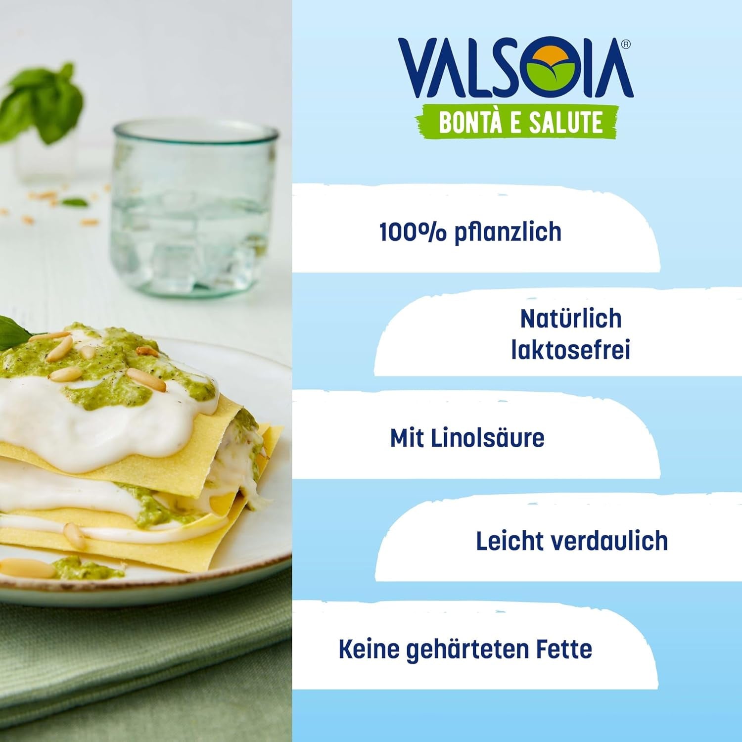 Odżywka beszamelowa, Beszamel bez laktozy, Uniwersalna w gotowaniu, Idealna dla wegan i wegetarian, 6 x 200 ml