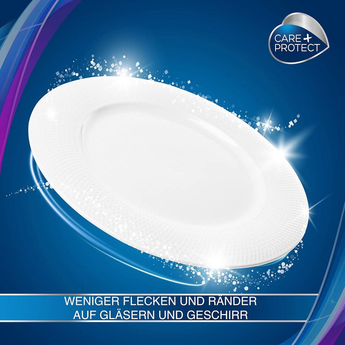 CARE + PROTECT- Uniwersalny nabłyszczacz do zmywarek Extra Shine / Do wszystkich zmywarek / Szybkoschnący / 500 ml Detergenty kuchenne Naty Shop