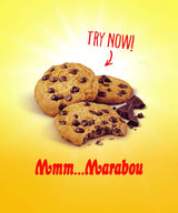 Daim Cookies Marabou Daim XL 10x184 g - Chrupiące kawałki Daima w pysznym ciasteczku