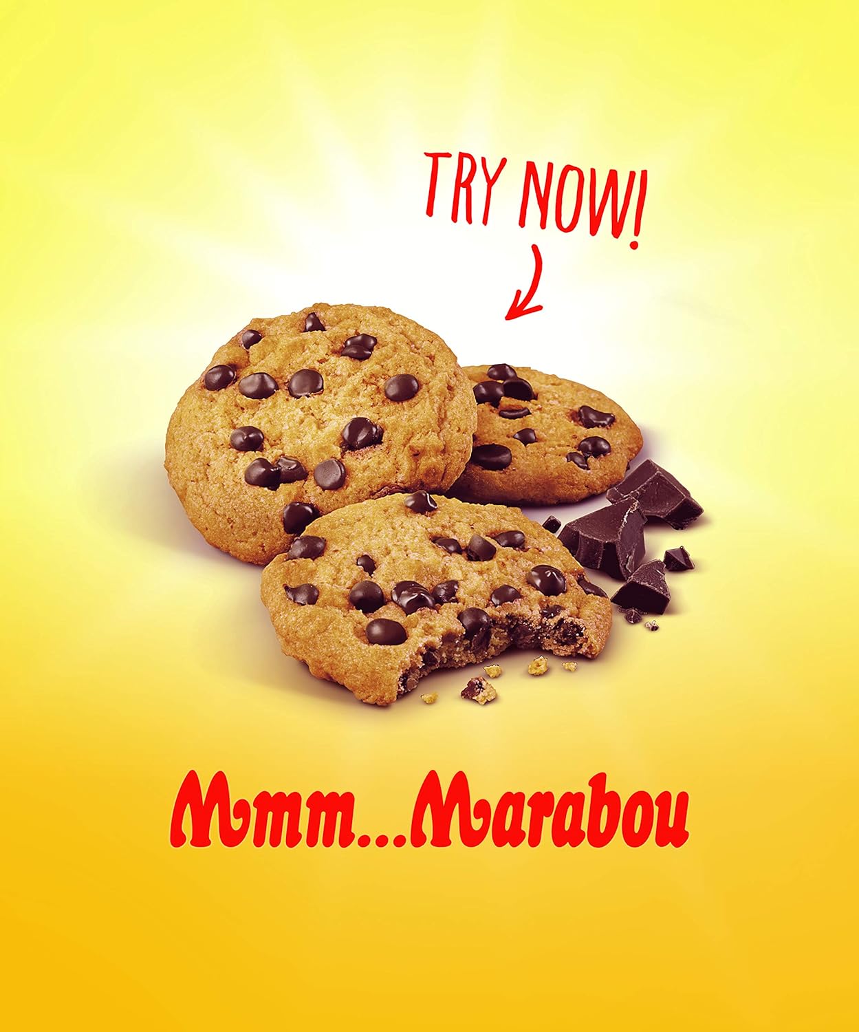 Daim Cookies Marabou Daim XL 10x184 g - Chrupiące kawałki Daima w pysznym ciasteczku
