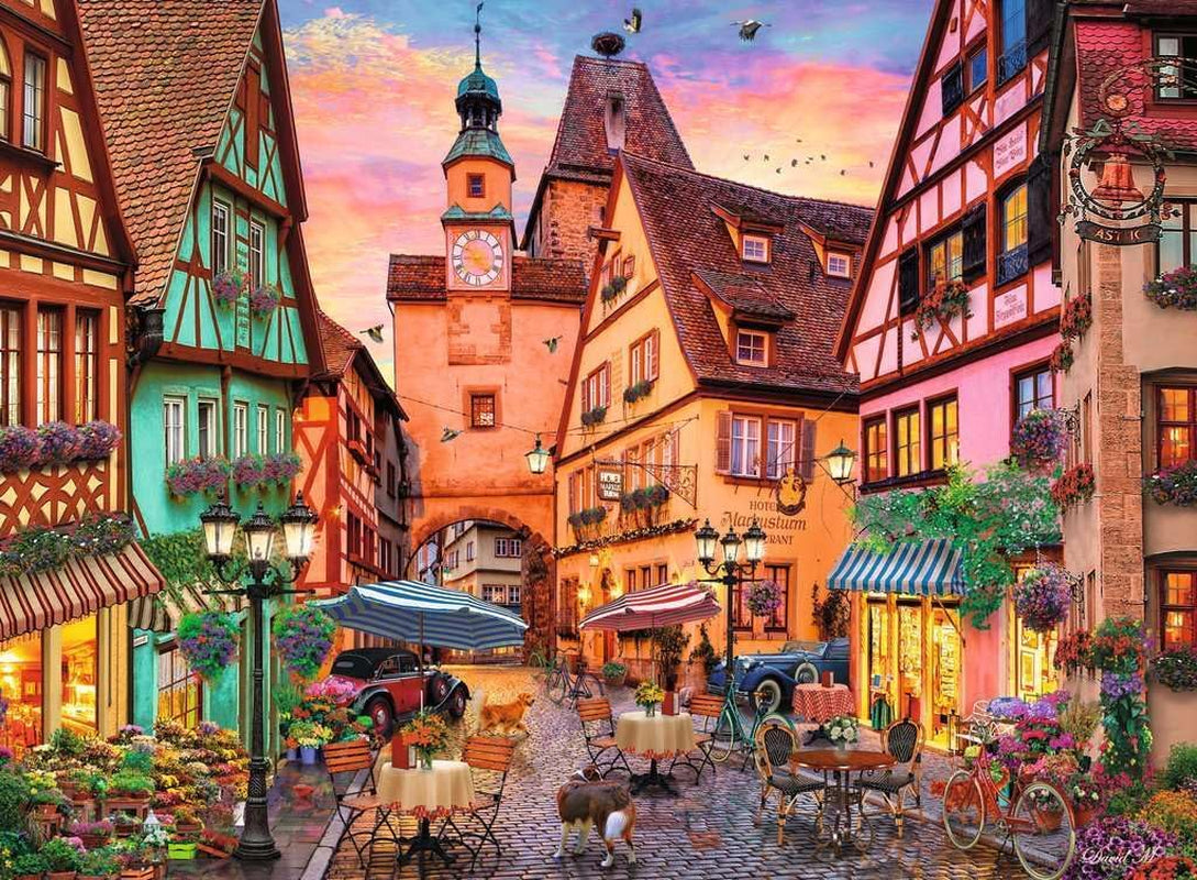 Ravensburger Puzzle 12001381 - Bawarski romans - 500 elementów puzzle dla dorosłych od 12 lat Puzzle Naty Shop