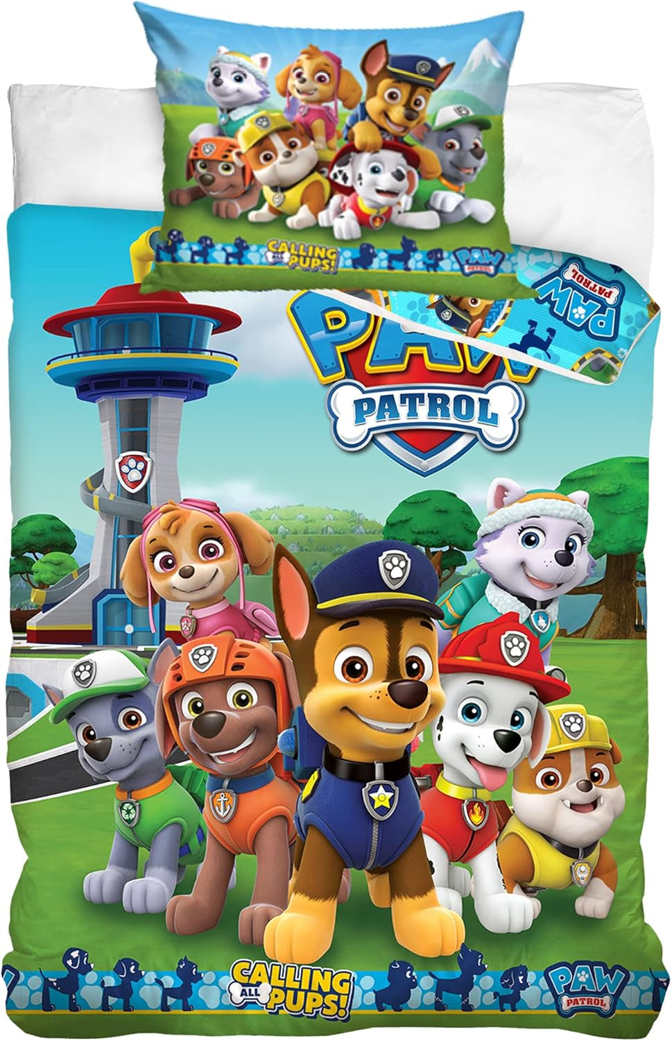Bettbezug Bettbezug 100X135 40X60 Baumwolle · Kompatybilny z Paw Patrol Baby Kinderbettwäsche Für Mädchen Und Jungen · 2 Teilig · 1 Kissenbezug 40X60 + 1 Bettbezug 100X135 Cm Naty Shop Domyślny tytuł