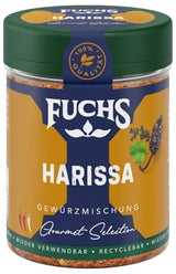 Fuchs Spices Gourmet Selection Bliski Wschód/Afryka - Mieszanka przypraw do kuskusu i bulguru Mieszanka przypraw do wielokrotnego napełniania do przyprawiania potraw bulgur Wegańskie 55g